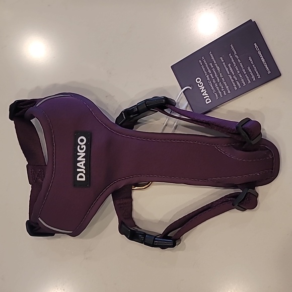 Django Adventure Harness Plum Purple Medium - Picture 3 of 6